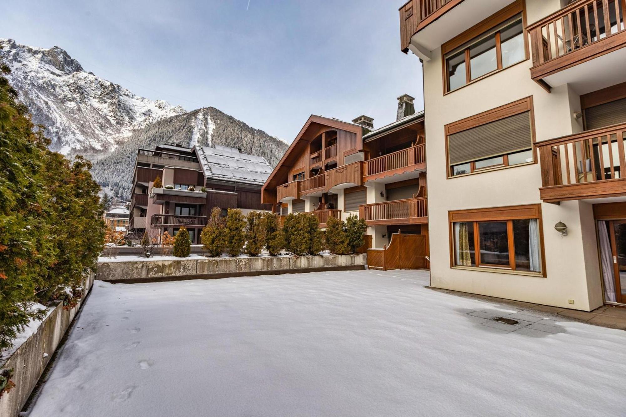 Duplex Aiguille Du Midi Large Terrasse - Happy Rentals Chamonix Exterior foto